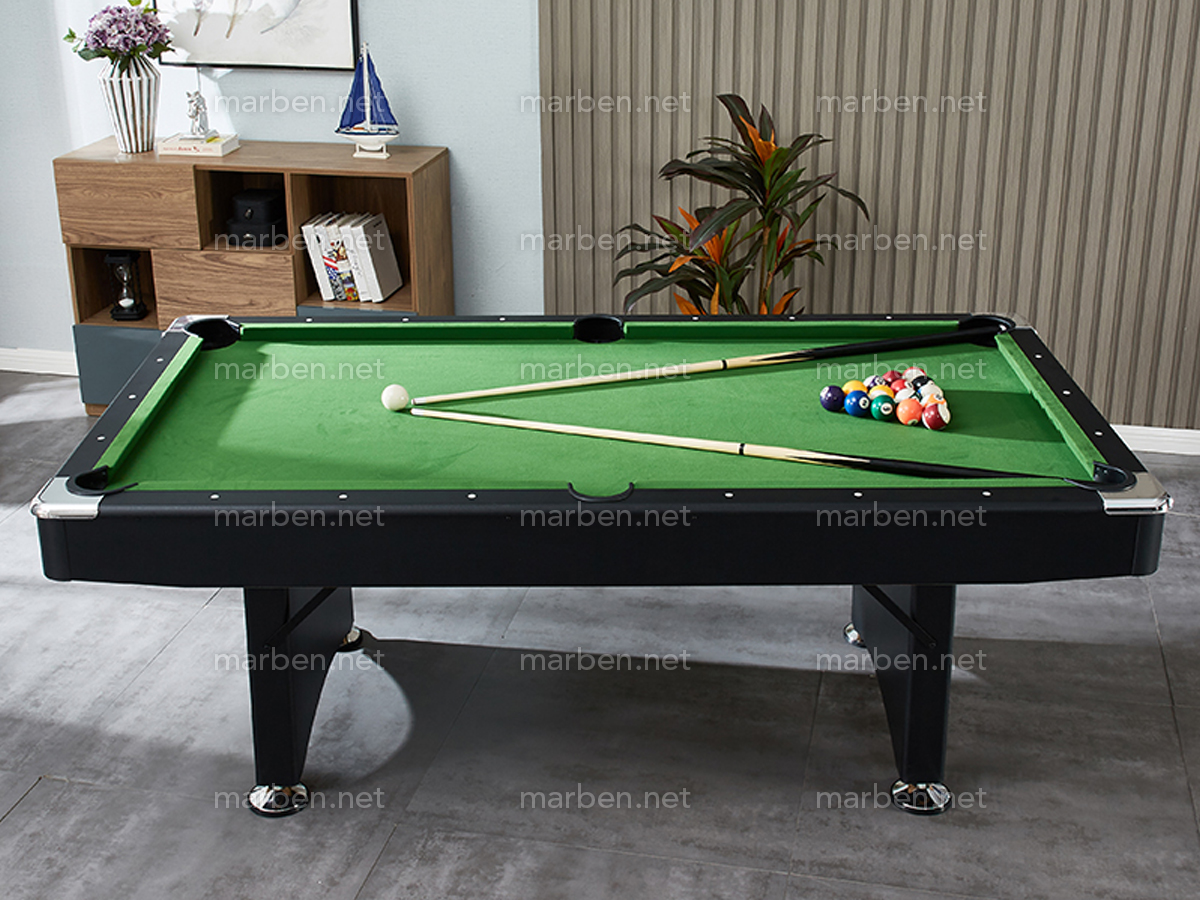 Mesa de Billar CONTENDER - plegable de 8ft (2.44 x 1.37) - Color Negro Mesa de Billar CONTENDER - plegable de 8ft (2.44 x 1.37) - Color Negro